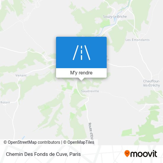 Chemin Des Fonds de Cuve plan