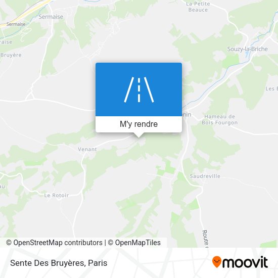Sente Des Bruyères plan