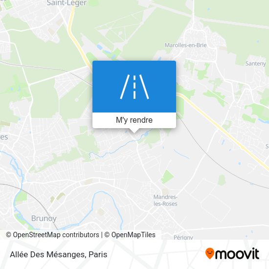 Allée Des Mésanges plan
