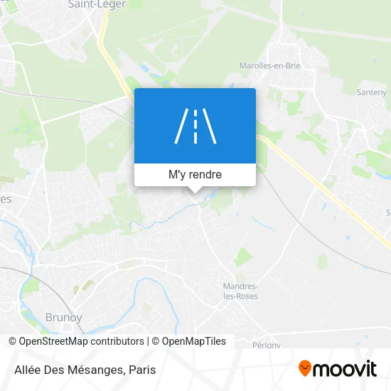 Allée Des Mésanges plan