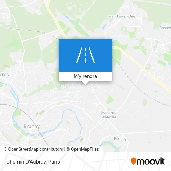 Chemin D'Aubray plan