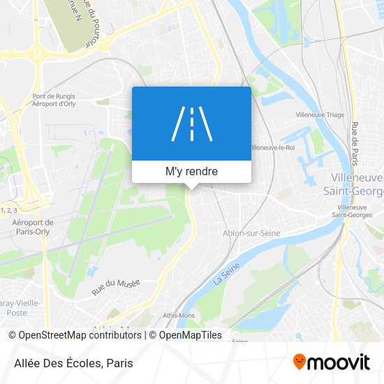 Allée Des Écoles plan