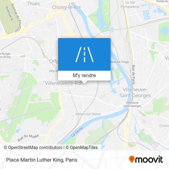 Place Martin Luther King plan