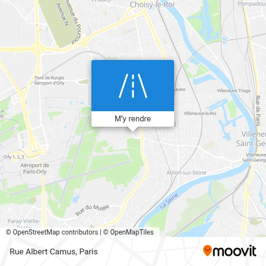 Rue Albert Camus plan