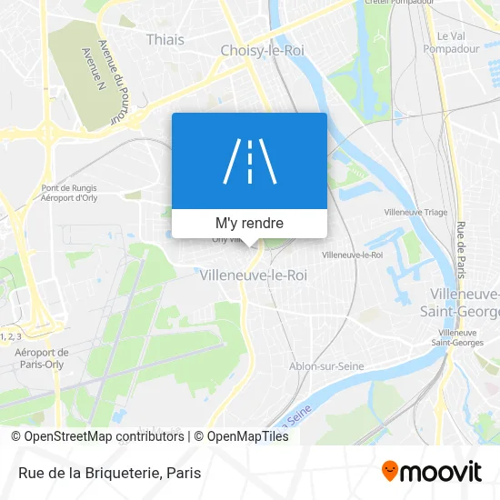 Rue de la Briqueterie plan