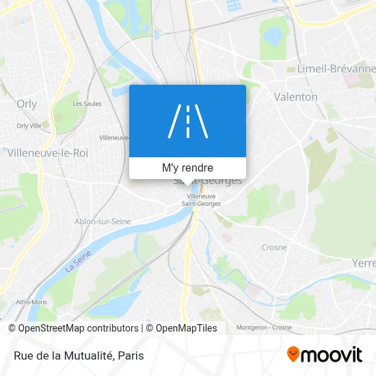 Rue de la Mutualité plan