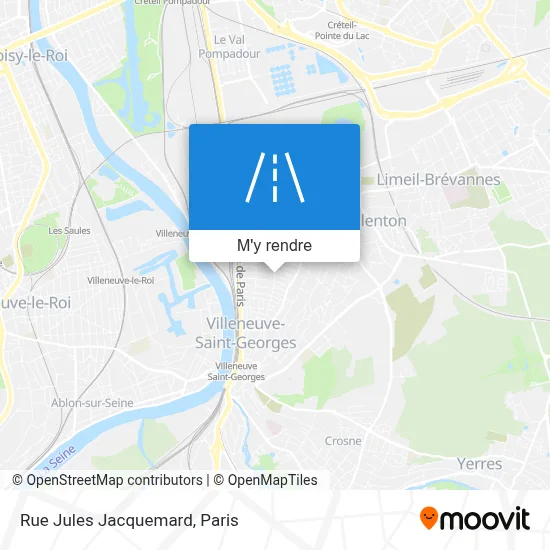 Rue Jules Jacquemard plan