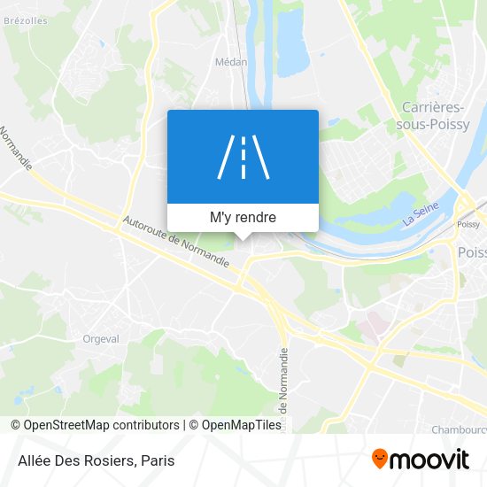 Allée Des Rosiers plan