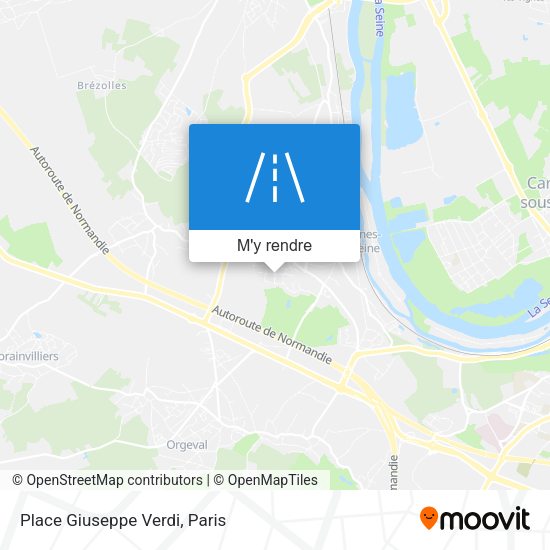 Place Giuseppe Verdi plan