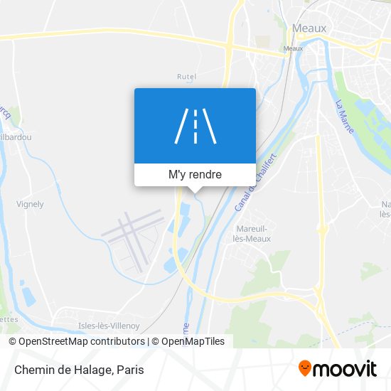 Chemin de Halage plan