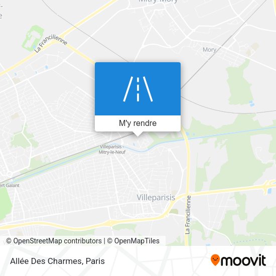 Allée Des Charmes plan