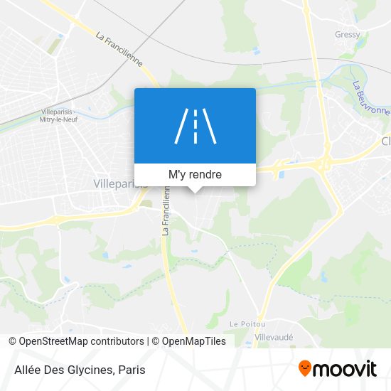 Allée Des Glycines plan