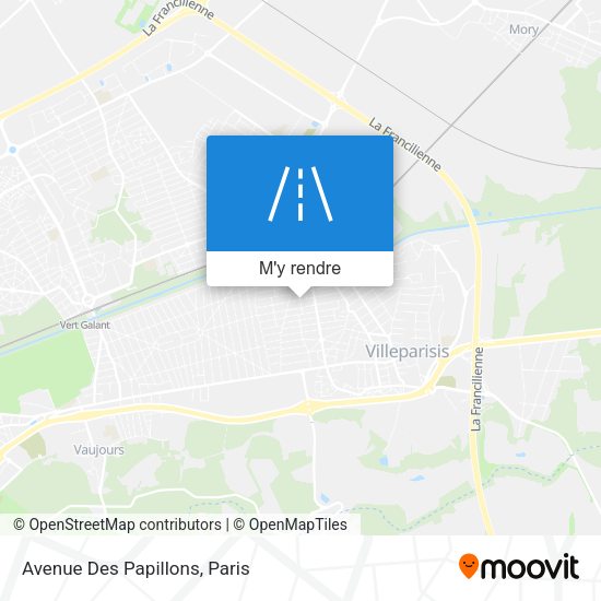 Avenue Des Papillons plan