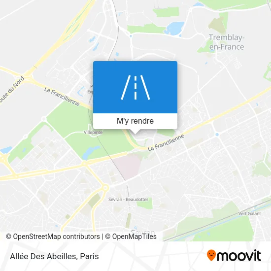 Allée Des Abeilles plan