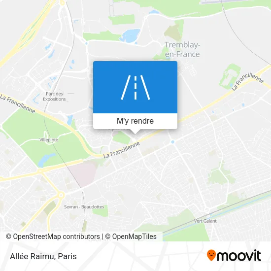 Allée Raimu plan