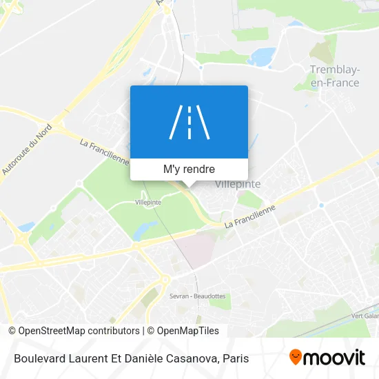 Boulevard Laurent Et Danièle Casanova plan