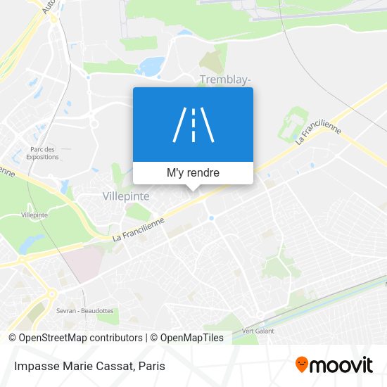 Impasse Marie Cassat plan