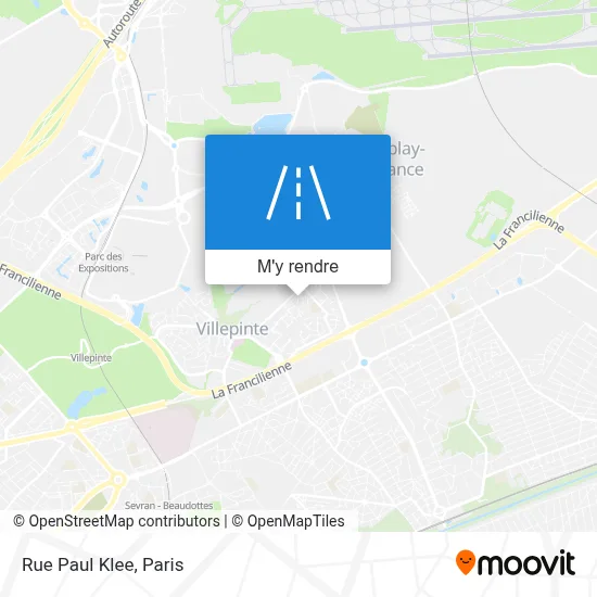 Rue Paul Klee plan