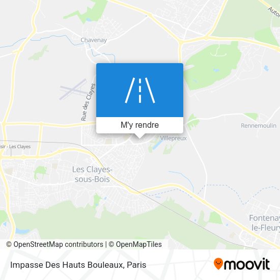 Impasse Des Hauts Bouleaux plan