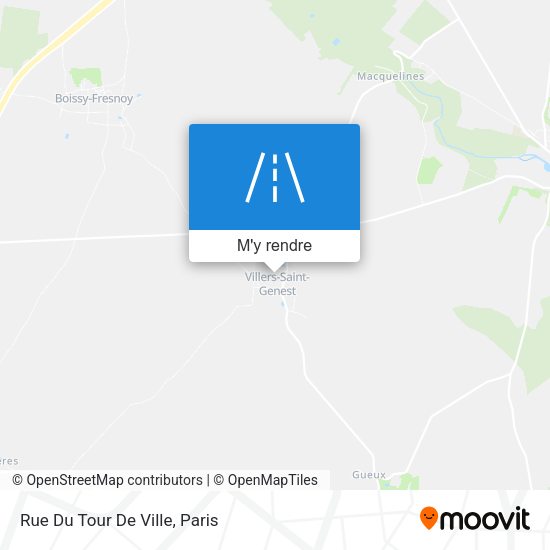 Rue Du Tour De Ville plan