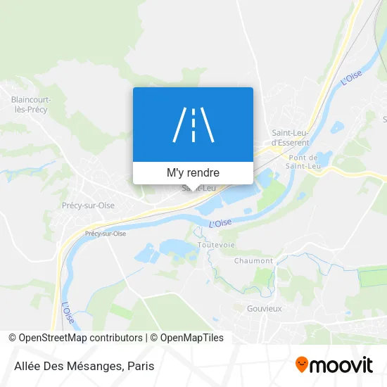 Allée Des Mésanges plan