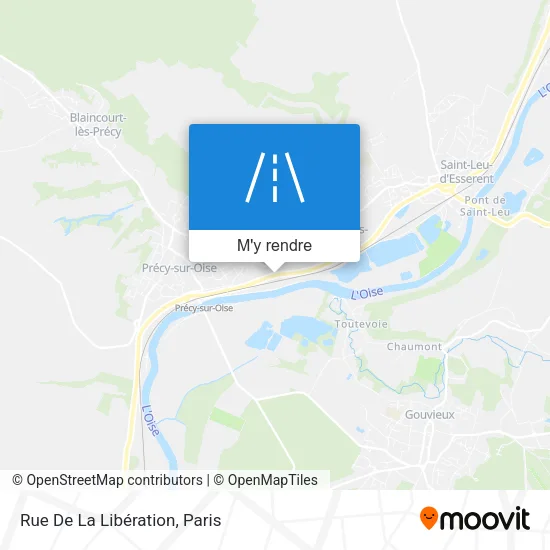 Rue De La Libération plan