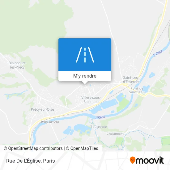 Rue De L'Église plan