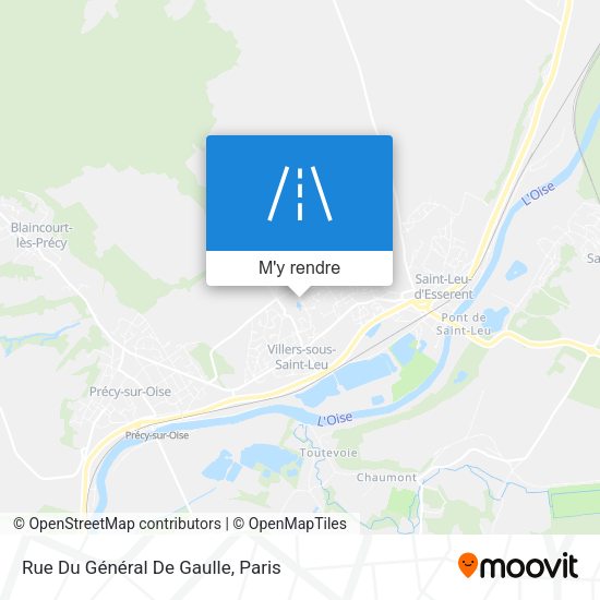 Rue Du Général De Gaulle plan