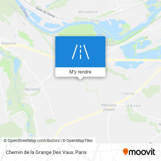 Chemin De La Grange Des Vaux plan