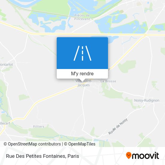 Rue Des Petites Fontaines plan