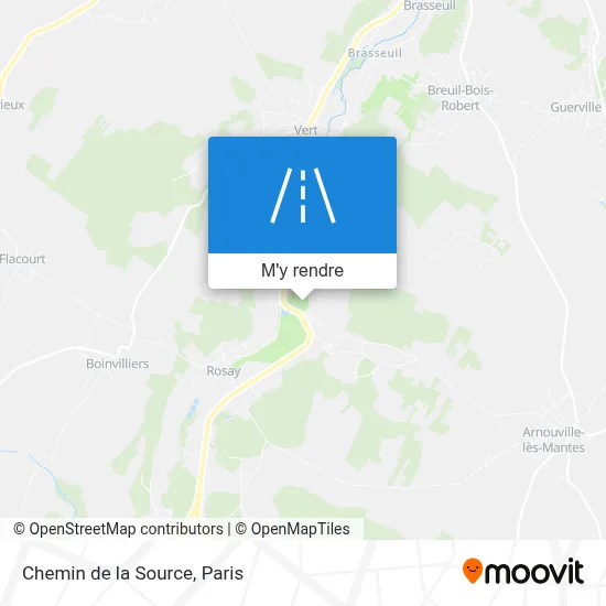 Chemin de la Source plan
