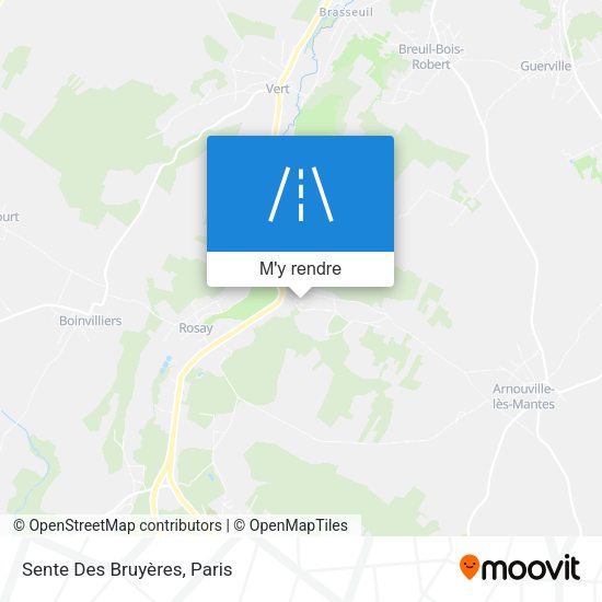 Sente Des Bruyères plan