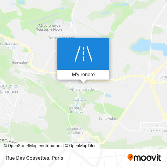 Rue Des Cossettes plan