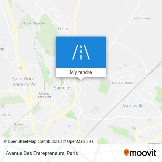 Avenue Des Entrepreneurs plan