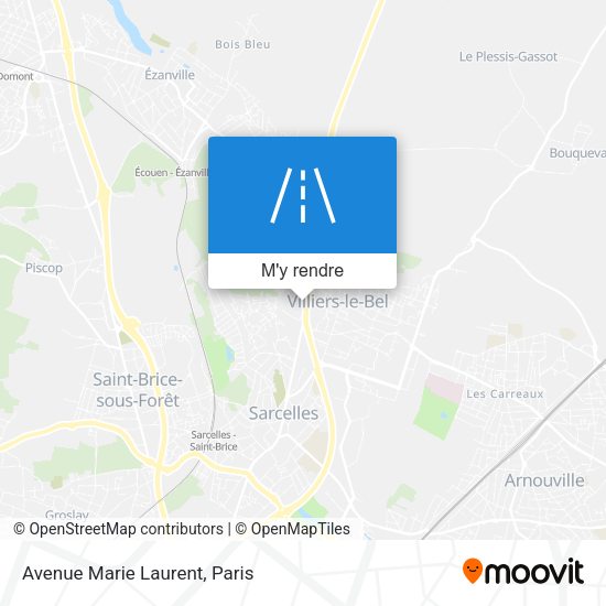 Avenue Marie Laurent plan