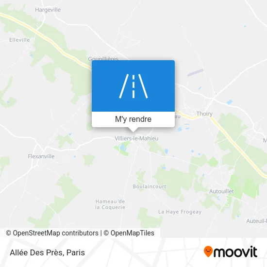 Allée Des Près plan