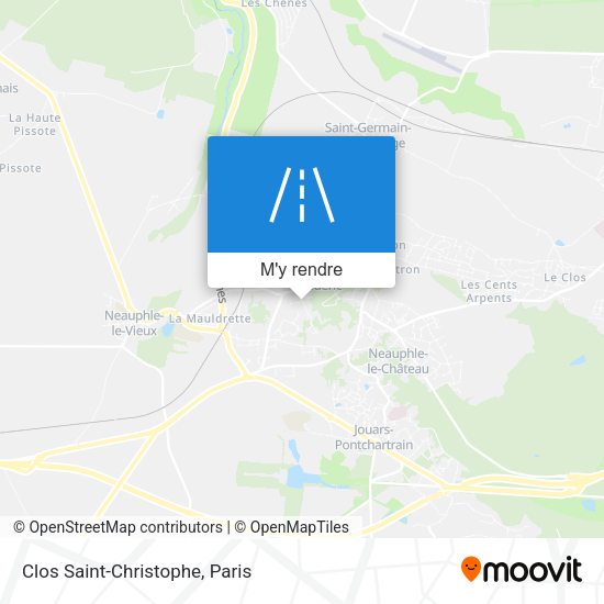 Clos Saint-Christophe plan