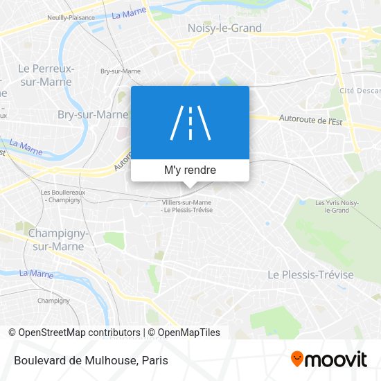 Boulevard de Mulhouse plan