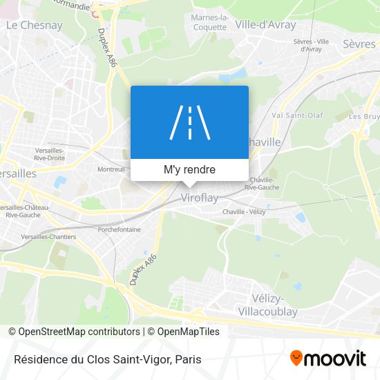 Résidence du Clos Saint-Vigor plan