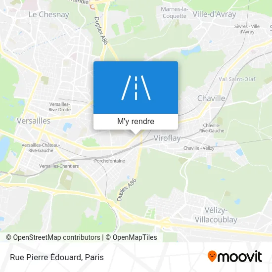 Rue Pierre Édouard plan