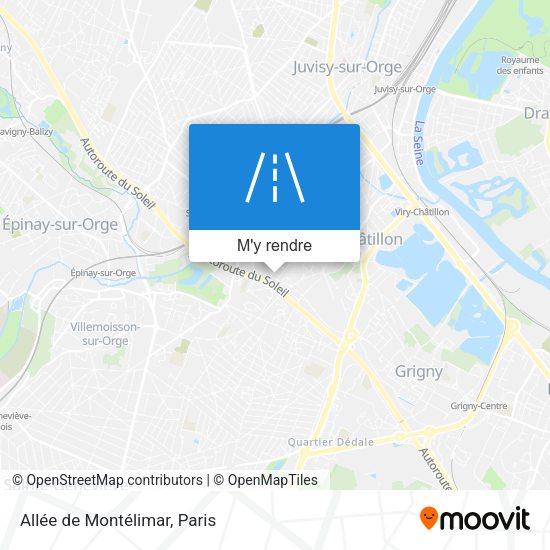 Allée de Montélimar plan