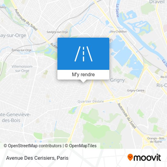 Avenue Des Cerisiers plan