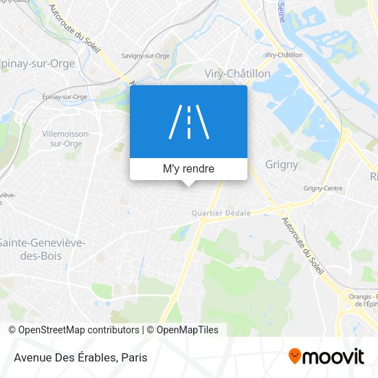 Avenue Des Érables plan