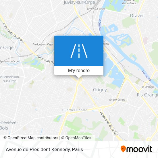 Avenue du Président Kennedy plan