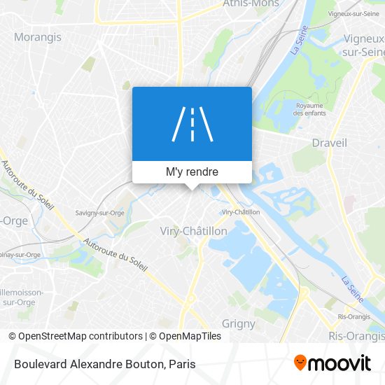 Boulevard Alexandre Bouton plan