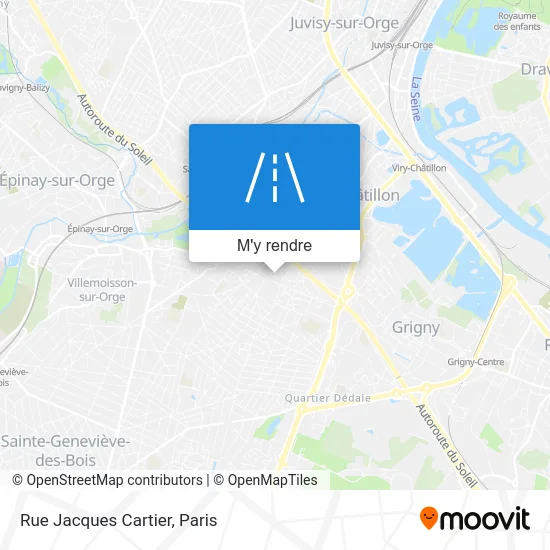 Rue Jacques Cartier plan