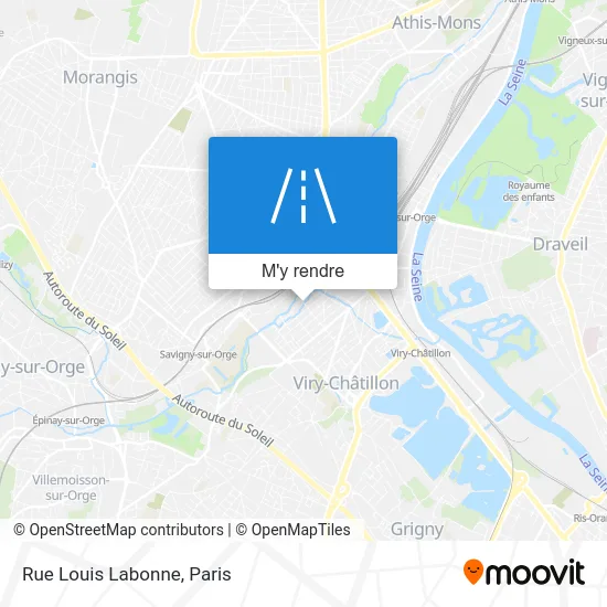 Rue Louis Labonne plan