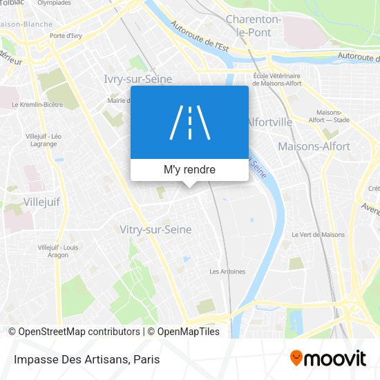Impasse Des Artisans plan