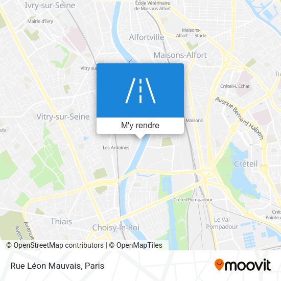 Rue Léon Mauvais plan