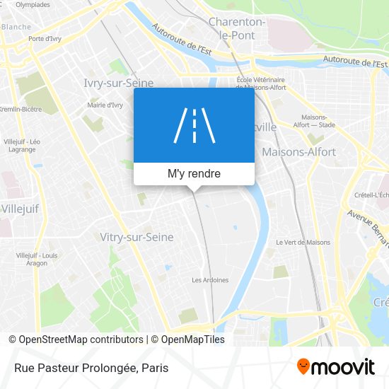 Rue Pasteur Prolongée plan